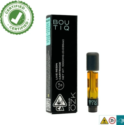 OZK  – 1G Live Resin Cartridge – Hybrid