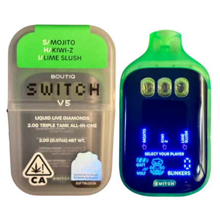BOUTIQ SWITCH V5 (3 in 1) “MOJITO” (S) x “KIWI-Z” (H) x “LIME SLUSH” (I)